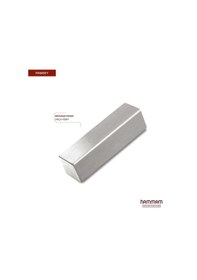 Resim 1200x390mm Ramsey Paslanmaz Çelik Fırça Mat İnox Havlupan 