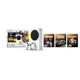 Resim Xbox Series S 512GB Gilded Hunter Paketiv - Fortnite + Rocket League + Fall Guys ( Microso Microsoft