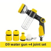 Resim Willowhaven D9 Bahçe Sulama Püskürtücü 4 Bağlantılı Çok Amaçlı Köpüklü Spreyleme Tabancası 