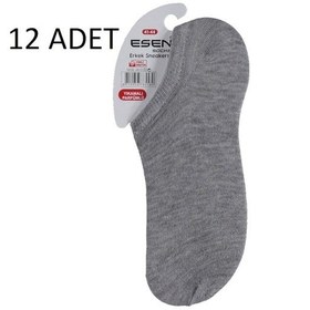 Resim Erkek Patik Çorap 12 Li Paket 