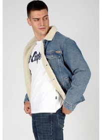 Resim Lee Cooper Puebla 1 Erkek Jean Ceket-20081-denım Denim 