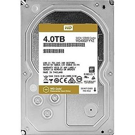 Resim Western Digital Gold 3.5 Sata III 6Gb/s 7200 RPM 4 TB 128MB Enterprise WD4002FYYZ HDD & Harddisk 