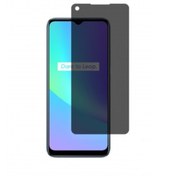 Resim Realme C25S Mat Hayalet Ekran Koruyucu Yandan Bakınca Görünmeyen Ekran Privacy Ekran Koruyucu 