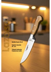 Resim Hand Craft Mutfak Bıçak Seti Et Ekmek Sebze Salata Börek Bıçağı 2 Li Set Hds-28 Ahşap 