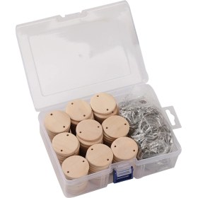 Resim 100X 35MM Anahtarlık Anahtar Diskler Dıy 2 Delik Kabulları 