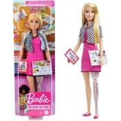 Resim DVF50 Barbie Kariyer Bebekleri / Asorti Seçilemez. 