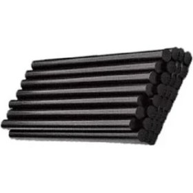 Resim Four Season Siyah 1 Kg 11.3X300 Mm Kalın Mum Silikon Sıcak Çubuk Yapıştırıcı Silikon 