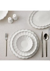 Resim Aryıldız Margaret Platin 54 Parça Yemek Takımı Platin 