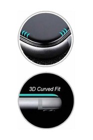 Resim Microcase Samsung Galaxy Note 7 Fe Fan Edition 3d Curved Tam Kaplayan Tempered Glass Cam Koruma - Siyah 