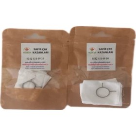 Resim Safir Çay Kazanları Safir Musluk Bezi Çay Ocağı Kazanı Için 2 Paket 10 Adet Musluk Süzgeci Safir Çay Kazanları 