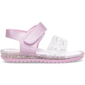 Resim Elit Şa-b-036-25y Bebe Kız Çocuk Düz Sandalet Pembe Pembe 