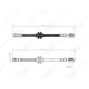 Resim SVAC 10-270 Fren Hortumu Ön VW Amarok 17- 