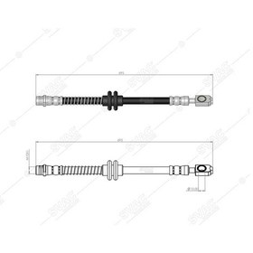 Resim SVAC 10-270 Fren Hortumu Ön VW Amarok 17- 