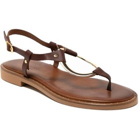 Resim Myconian 148 Brown Kadın Sandalet 22081 - Kahverengi 