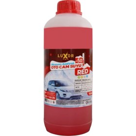 Resim Luxor Kimya 4 Mevsim -50 Derece Ultrasonic Antifirizli Oto Cam Suyu 1 Litre 