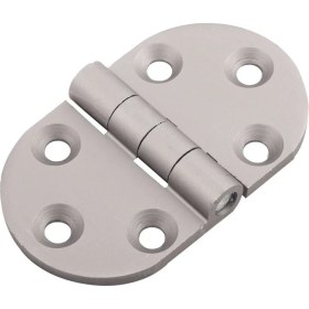 Resim Eryıldız Alüminyum Oval Masa Menteşe 4 Cm Saten 