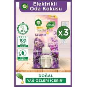 Resim Air Wick Elektrikli Oda Kokusu Yedek Şişe Lavanta x 3 