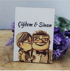 Resim Kişiye Özel Ahşap Baskılı Magnet(30 Adet) 