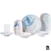 Resim Korkmaz Doğa Collection 26 Parça Kahvaltı Takımı 