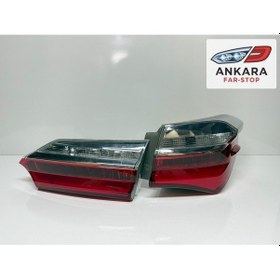 Resim Toyota Corolla 2016 - 2018 Stop Lambası Sağ İç Ve Dış Takım Ledli Tip 2 Stop 