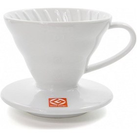 Resim V60 02 Dripper Beyaz Plastik S 