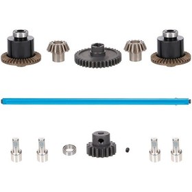 Resim Konesam Wltoys 1/18 Rc Araçlar İçin Metal Diferansiyel Kit - Yüksek Performans Ve Kolay Montaj 