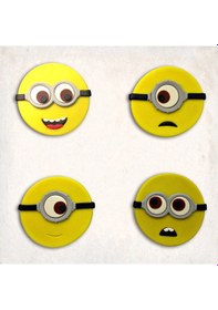 Resim Minionlar Detay Kurabiye Kalıp Seti 7 Li KIrmızı 