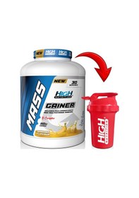 Resim Mass Gainer 3600 Gr Kilo Hacim Kütle Kas Karbonhidrat Tozu Muz Aromalı Shaker Hediyeli 