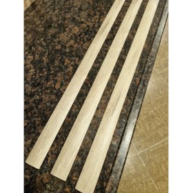 Resim ORSA Parke Eşik Çıtası Kendinden Yapışkanlı Bodrum Renkli Alüminyum Profil 90 Cm/3 Adet. 