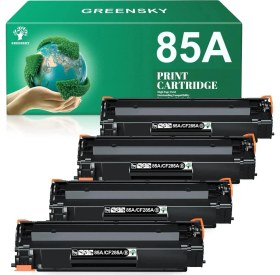 Resim Afset Laserjet P1102W P1109W P1005 P1006 M1212NF M1217NFW Printers (Black, 4-Packs) 
