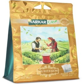 Resim Çay Hançay Narkar Muhteşem Altın Hasat 40gr'lık Demlik Poşet Çay 12kg 3kg X 4 Adet Yeni Ambalaj 