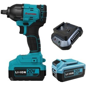 Resim Catpower Kömürsüz Akülü Somun Sıkma 1 4.0 Ah Akü+hızlı Şarj 4226 