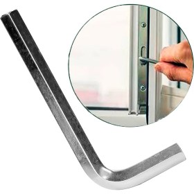 Resim Izeltaş Pvc Pimapen Kapı Pencere Kilidi Yaz Kış Ayar Anahtarı Allen 4 mm Alyan 