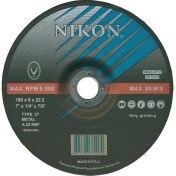 Resim Nikon Bombeli Metal Taşlama Taşı 180*6*22 mm 5 Adet 