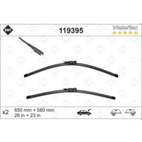 Resim Valeo Sılecek Supurgesı Takımı 650mm / 580mm Mercedes W169 W414 Swf IS00-VALEO 119395 