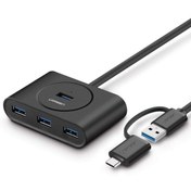 Resim Ugreen Type-C 4 Portlu USB 3.0 Hub Çoklayıcı Ugreen