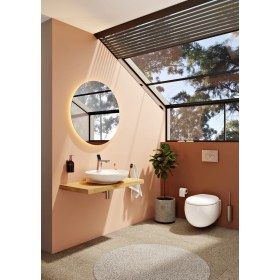 Resim VitrA Origin A4488434 Tekli Askı, Fırçalı Nikel 