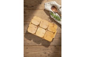 Resim Bernardo Sereva 13 Parça Tepsili Kahvaltılık 