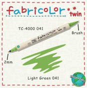 Resim Zig Fabricolor Twin Çift Uçlu Kumaş Boyama Kalemi Lıght Green 7695425407597 