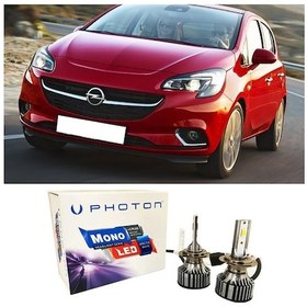 Resim Opel Corsa E Led Xenon Kısa Far Ampulü H7 Mono Yeni Seri Beyaz 2014-2019 