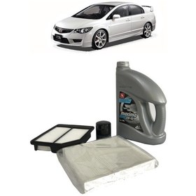 Resim 2007-2012 Honda Civic Benzinli Yağ Bakım Seti N11.173 