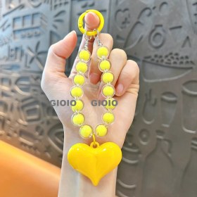 Resim Silver1 Yeni Sevimli Çizgi Film Işıklı Işık Kulomi Büyük Kulak Köpek Hediye Kutusu Anahtarlık Araba Okul Çantası Dıy Kolye Hediye (Yurt Dışından) 