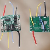 Resim 2 adet 18650 Pil Paketi Koruma Kartları - 21V 30A, Zeytin Yeşili, Paslanmaz PVC/Alüminyum Alaşım, Sıcaklık Kontrollü DIY Devre Kartı Tasarımı & Elektrikli Aletler & Matkap Pilleri için Düz Takma, Elektrikli Alet Aksesuarları|Güvenli Bağlantı Tasarımı|PVC Alüminyum Kart 