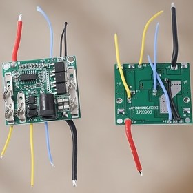 Resim 2 adet 18650 Pil Paketi Koruma Kartları - 21V 30A, Zeytin Yeşili, Paslanmaz PVC/Alüminyum Alaşım, Sıcaklık Kontrollü DIY Devre Kartı Tasarımı & Elektrikli Aletler & Matkap Pilleri için Düz Takma, Elektrikli Alet Aksesuarları|Güvenli Bağlantı Tasarımı|PVC Alüminyum Kart 