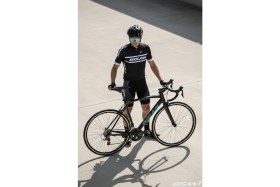 Resim Bisan RX-9500 105 Yol Bisikleti 54 cm 700C 2X11 Vites Parlak Siyah Mor Yeşil 