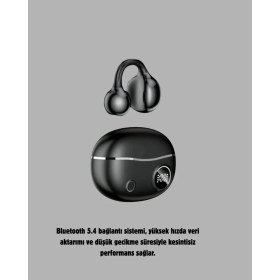Resim Kablosuz Açık Kulak Kulaklık Bluetooth 5.4 Type-C Hızlı Şarj 30 Saat 