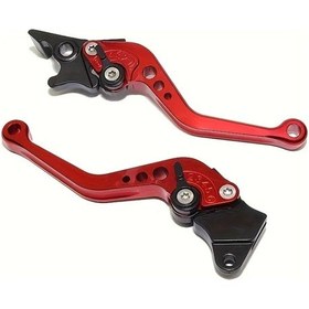 Resim Xuweiwei Motorcycle Modifiye Aksesuarları Cnc Modifiye Gidonlar Çok Pozisyonlu Ayarlanabilir Red Bull Horn Gidonlar 