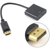 Resim Displayport To Hdmi Display Port Hdmi Çevirici Dönüştürücü Adapto 