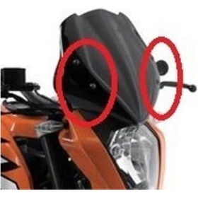 Resim Kappa A7701A Ktm Duke 125-200-390 (11-16) Rüzgar Siperlik Bağlan 