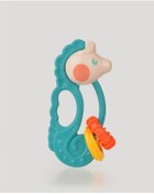 Resim Denizatı Diş Kaşıyıcı & Çıngırak-turkuaz 